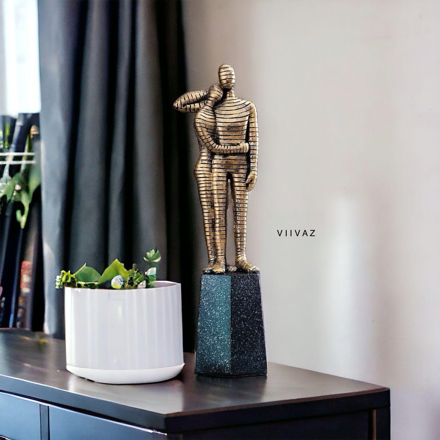 Patterned Couple Goals Figurine